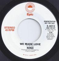 Виниловая пластинка NINO / WE MADE LOVE (1LP)